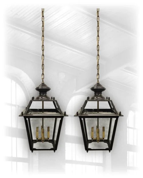 Pr.French Copper Jargeau Lanterns